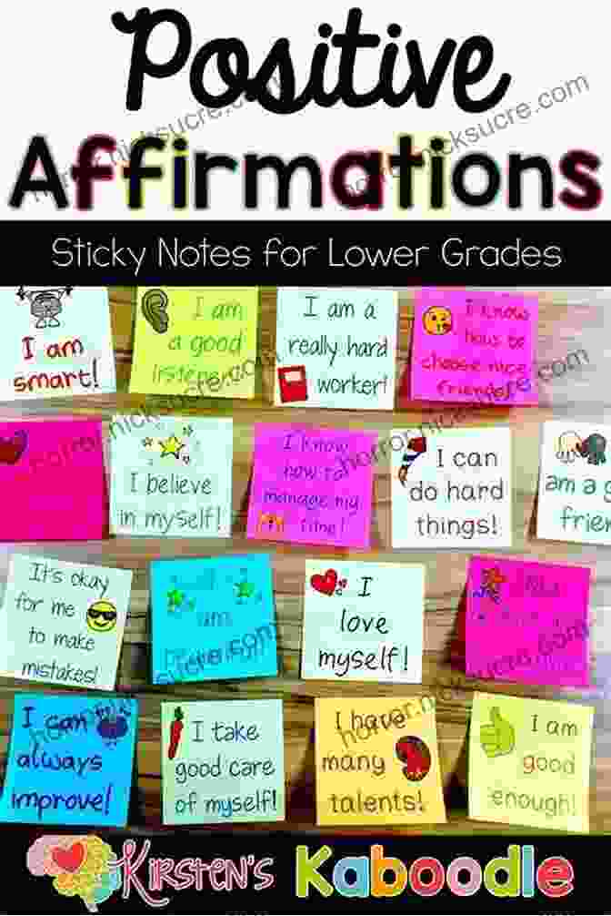 A Young Girl Writing Positive Affirmations On Sticky Notes Mental Toughness For Young Athletes (Parent S Guide): Eight Proven 5 Minute Mindset Exercises For Kids And Teens Who Play Competitive Sports