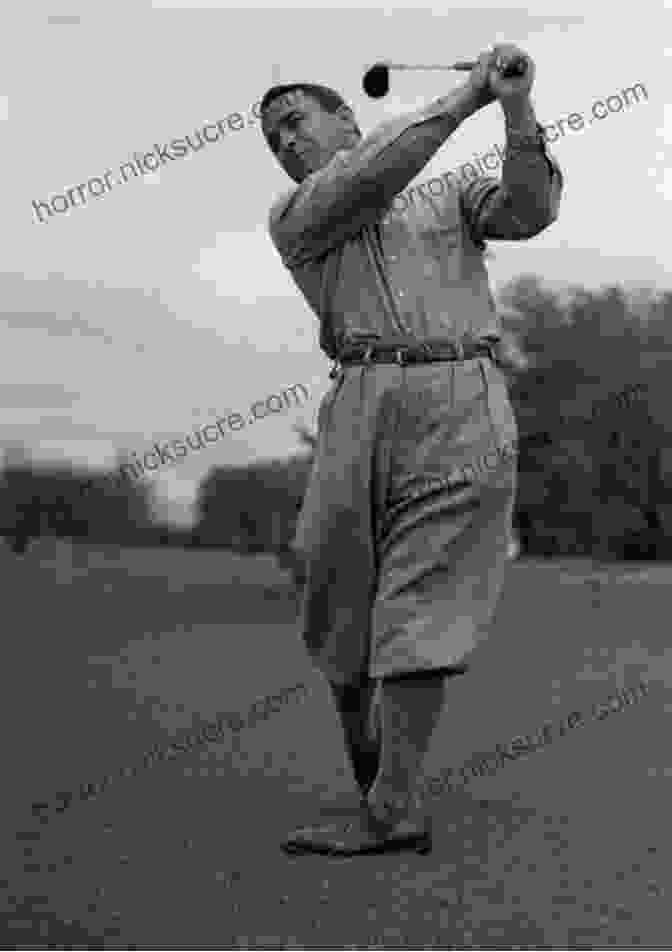 Gene Sarazen Hits A Shot During The 1935 Masters Tournament At Augusta National Golf Club In Augusta, Georgia. Augusta And Aiken In Golf S Golden Age (Images Of Sports)