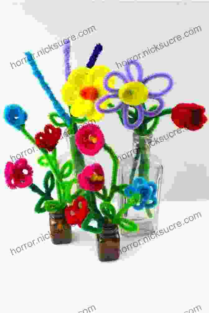 Pipe Cleaner Flowers Made With Colorful Pipe Cleaners And Beads Best Summer Ever: A Summer S Worth Of Fun Inexpensive Art Learning Projects To Occupy Kids 6 11 At Home For Hours At A Time