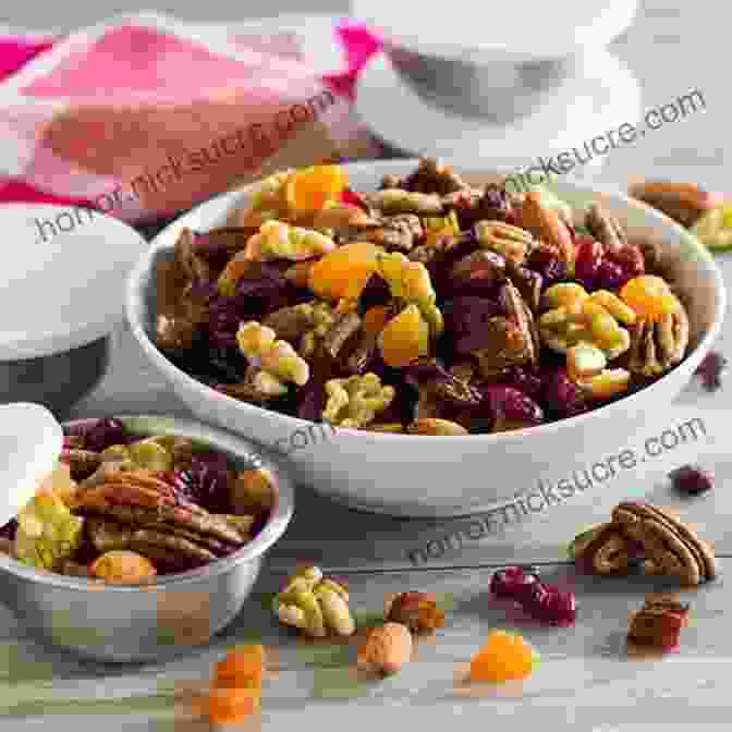 Trail Mix Made With Nuts, Seeds, And Dried Fruit. The Picnic For Family Or Romance: Create Memorable Times Outdoors Plus Favorite Picnic Food Recipes