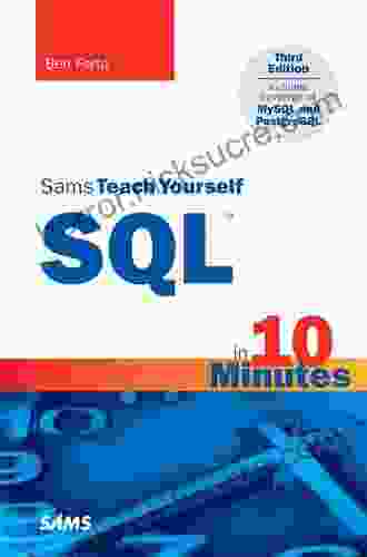 SQL In 10 Minutes Sams Teach Yourself